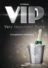 Invito per una very important party