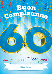 Compleanno 60 anni