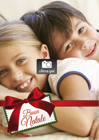 Auguri di Buon Natale con foto
