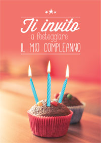 Ti invito a festeggiare il mio compleanno